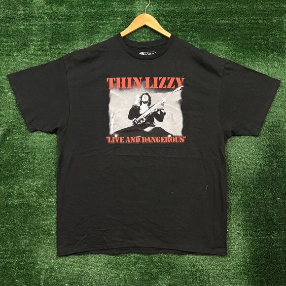 Thin Lizzy Live and Dangerous Rock Band T-Shirt Size 2XL - Picture 1 of 4